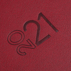 AGENDA ANUAL FINOCAM21 MILANO Y11 1DP 2021 BURDEOS+ 625187421 24*16,5