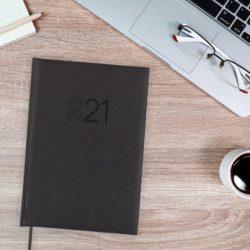 AGENDA ANUAL FINOCAM21 MILANO Y12 SV 2021 NEGRO+ 625227021 27*21