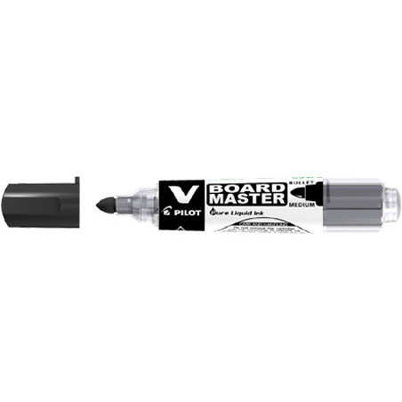 MARCD. PIZARRA ECO NEGRO PTA.CONICA 6MM VBOARD MASTER BEGREEN PILOT
