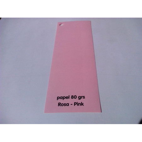 PAQUETE REPRO A-4 80G FABRISA ROSA (PINK 108) 100H