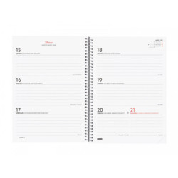 AGENDA ANUAL FINOCAM21 DESIGN COL.E10 SV 2021 LADY+ 742232321 21,2*15,5