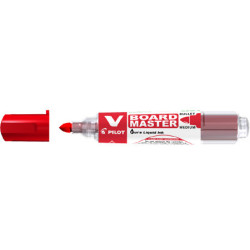 MARCD. PIZARRA ECO ROJO PTA.CONICA 6MM VBOARD MASTER BEGREEN PILOT