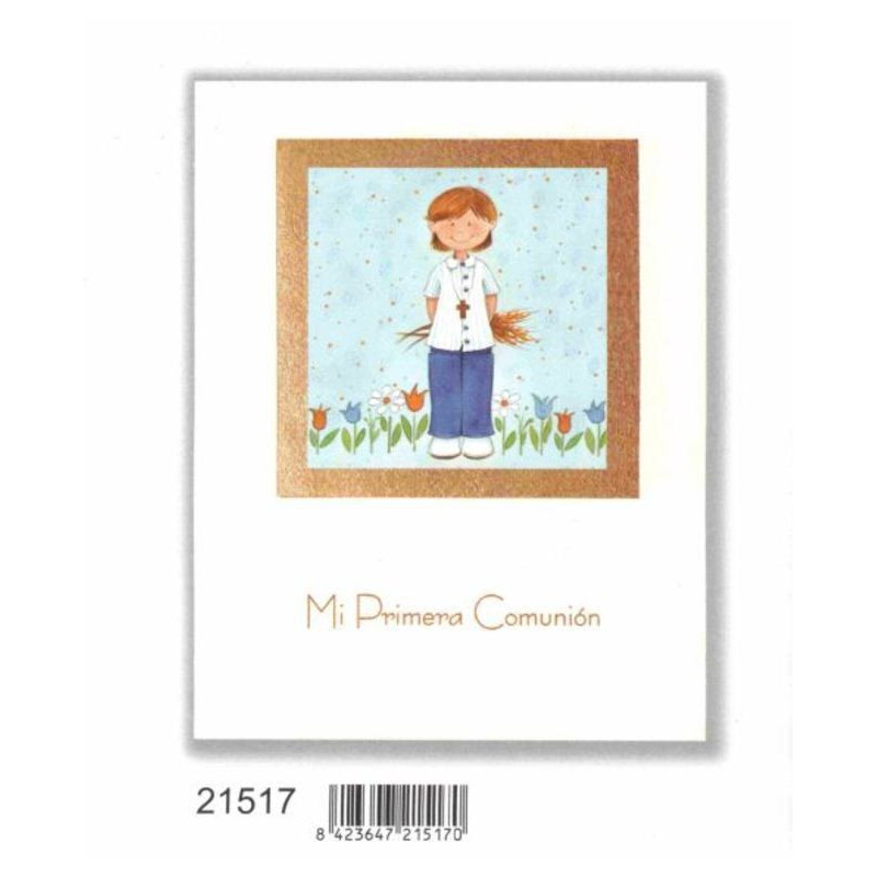LIBRO COMUNION EDICROMO ELEGANCE NIÑO 21517