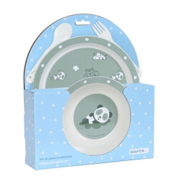 SET DE PLATOS Y CUBIERTOS SAFTA PREESCOLAR "DORMILON" SAFTA23 ENERO 342358933