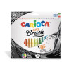 ROTULADOR CARIOCA SUPER BRUSH PUNTA PINCEL 20 COLORES 42968