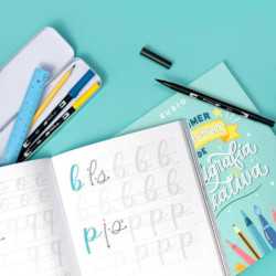 RUBIO MI PRIMER CUADERNO CALIGRAFIA CREATIVA  20,5*26,5 UNIDAD 9788417427726