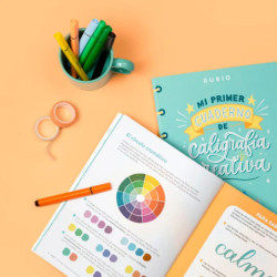 RUBIO MI PRIMER CUADERNO CALIGRAFIA CREATIVA  20,5*26,5 UNIDAD 9788417427726