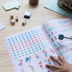 RUBIO ESCRITURA MAYUSCULAS Nº  2A   +4 AÑOS