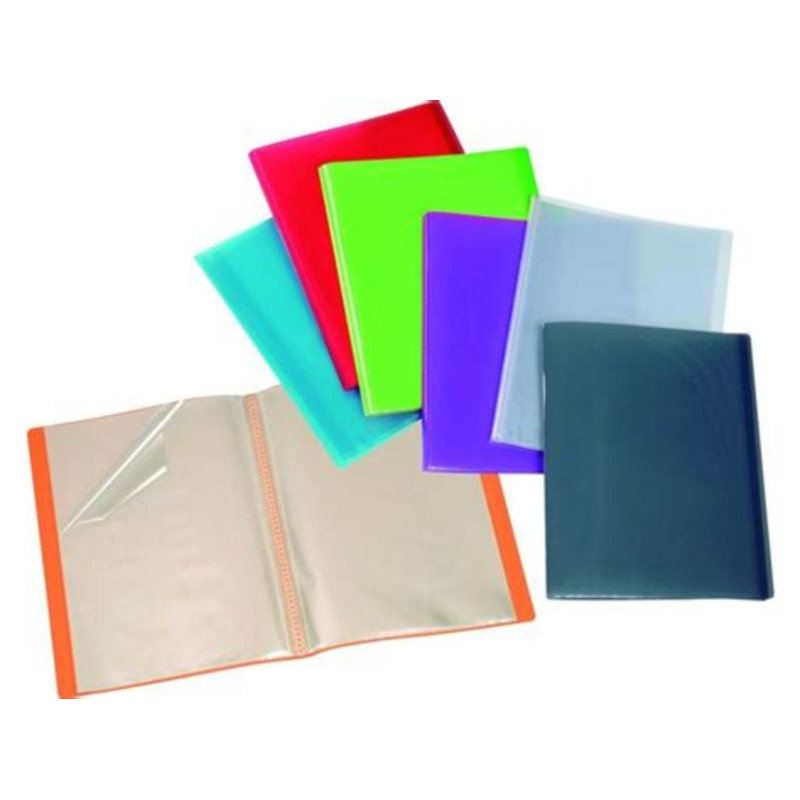 CARPETA ESCAPARATE A-4 FOLDERMATE FRESH POP COLORES 10 FUNDAS 0037