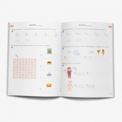 RUBIO ESCRITURA MAYUSCULAS Nº  3   +5 AÑOS