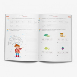 RUBIO ESCRITURA MAYUSCULAS Nº  3   +5 AÑOS