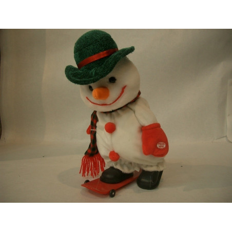 PELUCHE WG MUÑECO NIEVE MONOPATIN 1772 ^