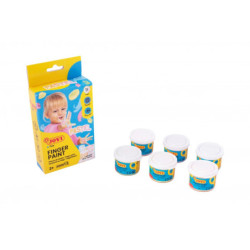 PINTURA DEDOS JOVI SURTIDA 6 COLORES PASTEL 35ML 540P