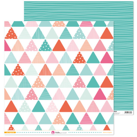 CARTULINA GRAFOPLAS ANITA PACK5 PAPEL SCRAP 12X12TRIAN.GDE ME ORGA 37018629