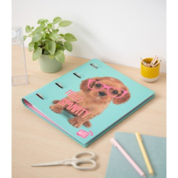 CARPEBLOC DEC RINGBOOK FL 4A TROQUELADA PET DOG LOVELY PUPPIES ERIK CBK0079