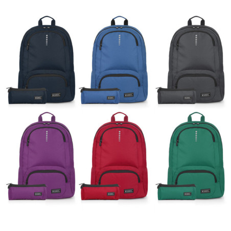 SET 6 MOCHILAS + 6 ESTUCHES TRIPLES GABOL22 IMPACT 232220 099