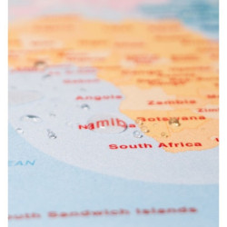 ALFOMBRILLA DE RATON Y TECLADO XL MAPA DEL MUNDO ERIK MGGE010