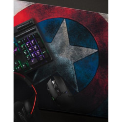 ALFOMBRILLA DE RATON Y TECLADO XL CAPITAN AMERICA MARVEL ERIK MGGE026