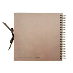 ALBUM FOTOS ERIK 26*26 40 PAGINAS CARTULINA VINTAGE TRAVEL SAF002