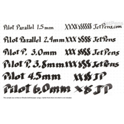 PLUMA PILOT PARALLEL PEN CALIGRAFIA FP3-45-SSN 4,5MM