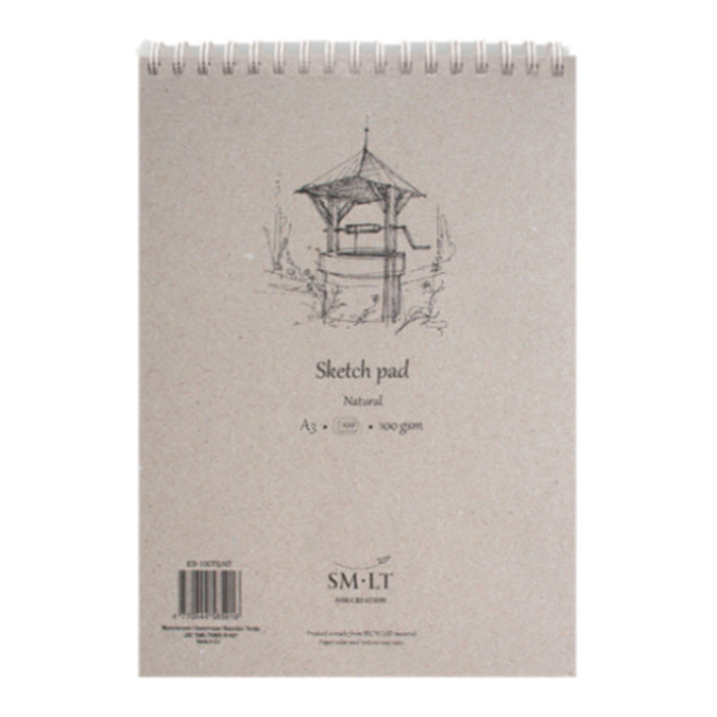 BLOC DIBUJO ESBOZO NATURAL RECICLADO A-4 100H 100G EB-100TS/NT PRECISION