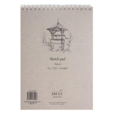 BLOC DIBUJO ESBOZO NATURAL RECICLADO A-4 100H 100G EB-100TS/NT PRECISION