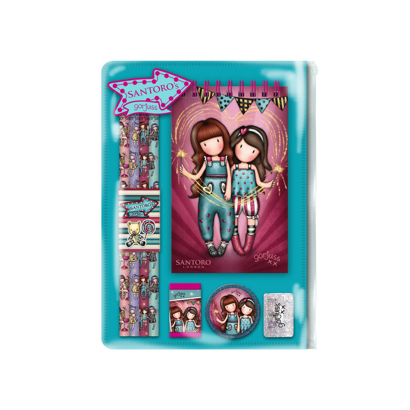 SET DE PAPELERIA GORJUSS GORJUSS™ FAIRGROUND "FIREWORKS" SAFTA23 ENERO 1038GJ11