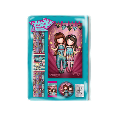SET DE PAPELERIA GORJUSS GORJUSS™ FAIRGROUND "FIREWORKS" SAFTA23 ENERO 1038GJ11