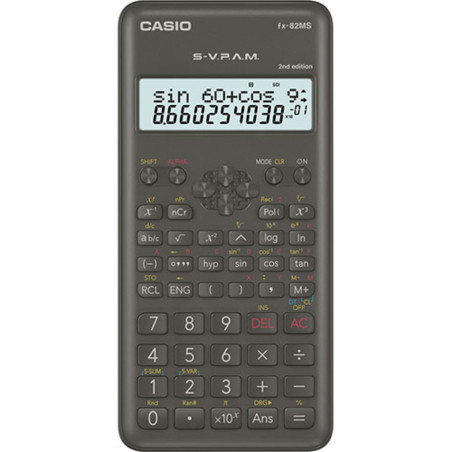 CALCULADORA CASIO CIENTIFICA FX 82 MS NUEVA VERSION 2L 240F BLISTER