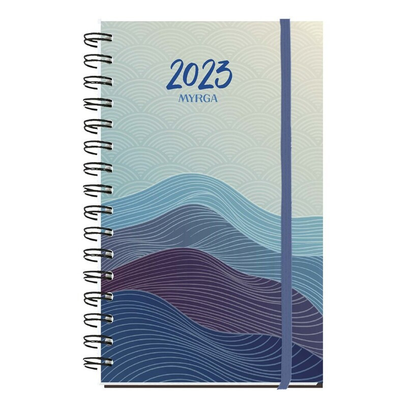 AGENDA MYRGA23 2023 S/V LIEBANA COLORS ONDAS 7,5*13,5 3807ON