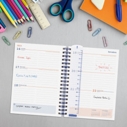 AGENDA ESCOLAR FINOCAM23  MINI-I SVH 23-24 LISA AZUL+ 8º - 120*169 532261924
