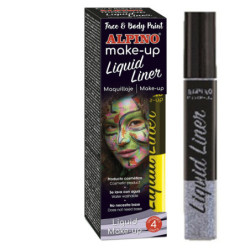 ESTUCHE 4 UNID. MAQUILLAJE ALPINO LIQUID LINER, PLATA, 6 GRS. DL000212