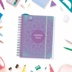 AGENDA ESCOLAR FINOCAM23  MAGISTRAL PERSONALIZABLE SVH 23-24 MANDALA+ 4º - 155*212 533380124