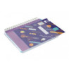 AGENDA ESPIRAL DOCENTE ESCOLAR FINOCAM22 MAGISTRAL PERSONALIZABLE FLORAL 1/4 SVH 22-23+ 4º - 155X212