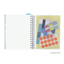 AGENDA ESPIRAL DOCENTE ESCOLAR FINOCAM22 MAGISTRAL PERSONALIZABLE FLORAL 1/4 SVH 22-23+ 4º - 155X212