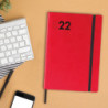 AGENDA ENCUADERNADA ANUAL MARA Y10 1DP 2022 ROJO+ FINOCAM22 621163022