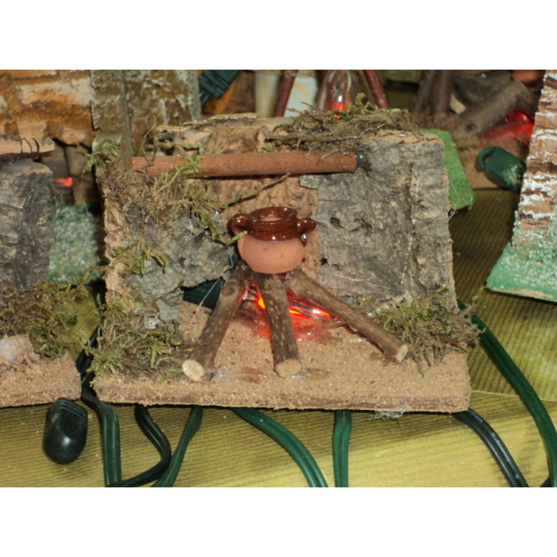 HOGUERA CORCHO PEQUEÑA RINCON CAZUELA 057 ^