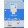 RECAMBIO PACSA 4º 100H 4T CUADROS 4*4 21204