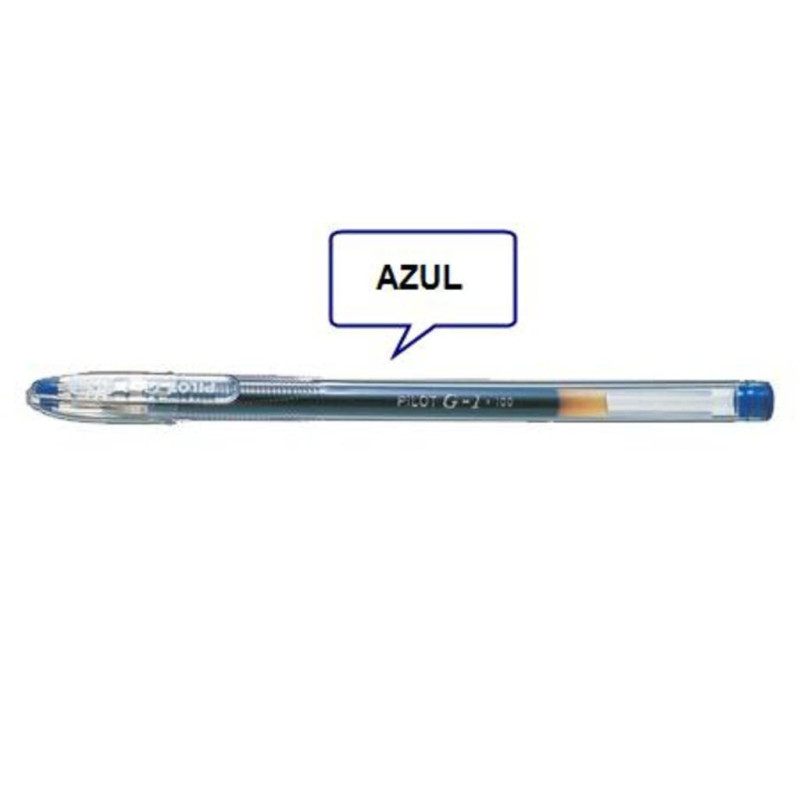 ROTULADOR PILOT G-1  AZUL C/12U