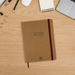 AGENDA ENCUADERNADA ESCOLAR FINOCAM22 16 MESES LABOR A5+ SVV 22-23 MARR.INTL+ 164X217 626200223