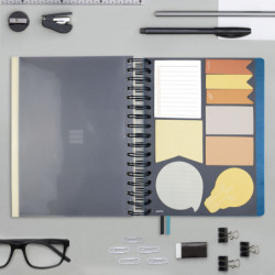 AGENDA ANUAL FINOCAM24 TEMPUS 1/4 1DP 2024 AZUL+ 4º 155*217 626301024