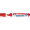MARCD. PIZARRA EDDING 660 ROJO PTA.CONICA 1,5-3MM