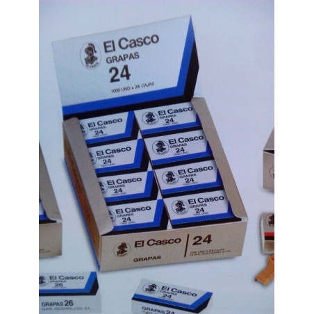 GRAPAS EL CASCO 24 CAJITA 1000 APROX CAJA 24U