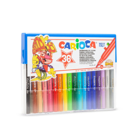 ROTULADOR CARIOCA JOY CRISTAL 36 COLORES ^
