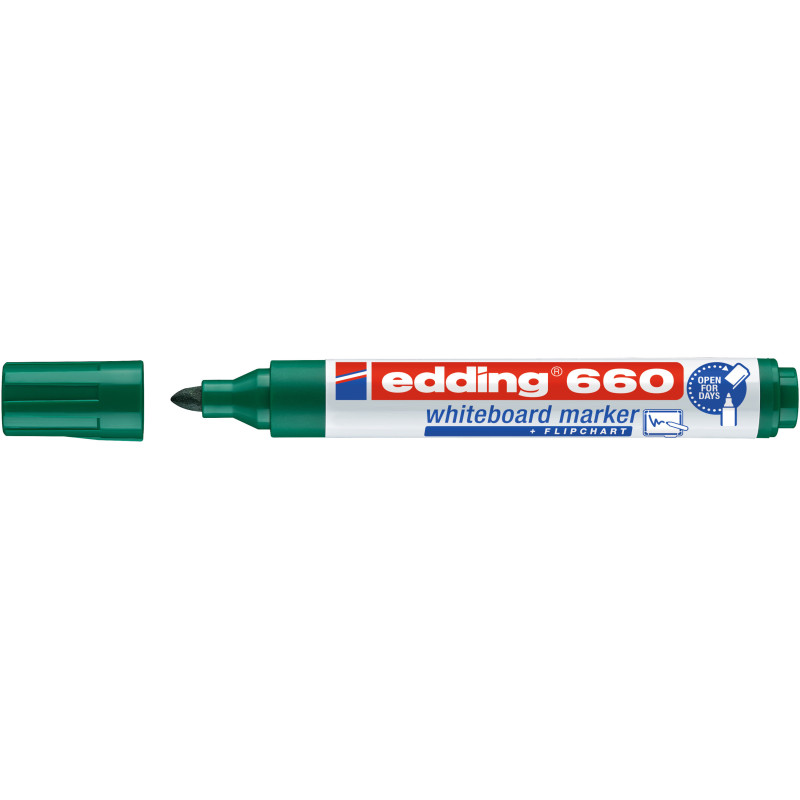 MARCD. PIZARRA EDDING 660 VERDE PTA.CONICA 1,5-3MM