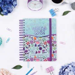 AGENDA ESCOLAR FINOCAM23  16 MESES VITAE SVH 23-24 AZUL+ 4º - 155*217 626501124