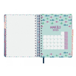 AGENDA ESCOLAR FINOCAM24 16M VITAE 4º SVH 24-25 AZUL+ 626501125