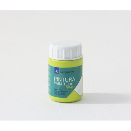 TELA OPACA TO-12 VERDE LIMA LA PAJARITA 208122 35 ML UNIDAD