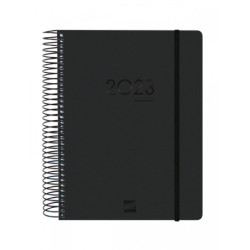 AGENDA ESPIRAL ESCOLAR FINOCAM22 16 MESES IKON E10 1DP 22-23 NEGRO INTL+ E10 - 155X212 626710123