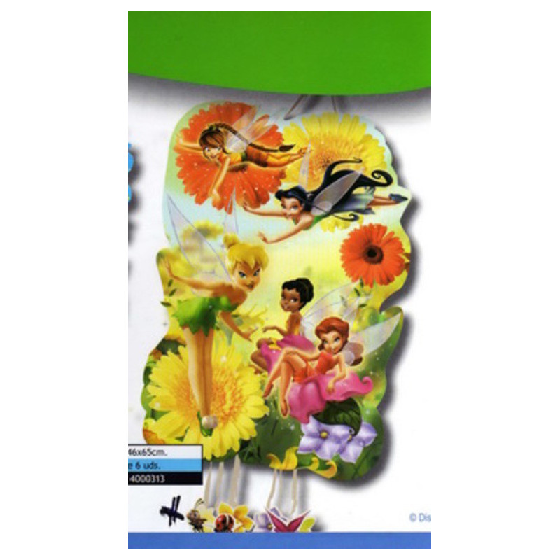 PIÑATA GRANDE SILUETA FAIRIES PURPURINA AMIGAS 014000313 VERBETENA ^